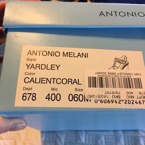 Antonio Melani wedges.